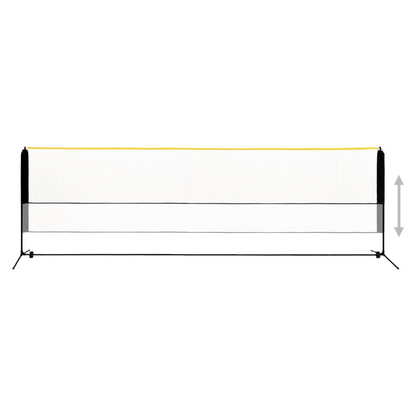 Adjustable Badminton Net 300 x 103 x 158 cm to 500x103x94-158 cm Metal