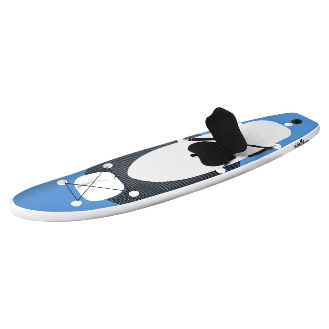 Inflatable Stand Up Paddle Board Set Sea Blue 360x81x10 cm
