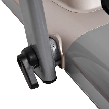 Folding Treadmill, 1-10km/h Electric Running Machine w/ Wheels, for Home, Office