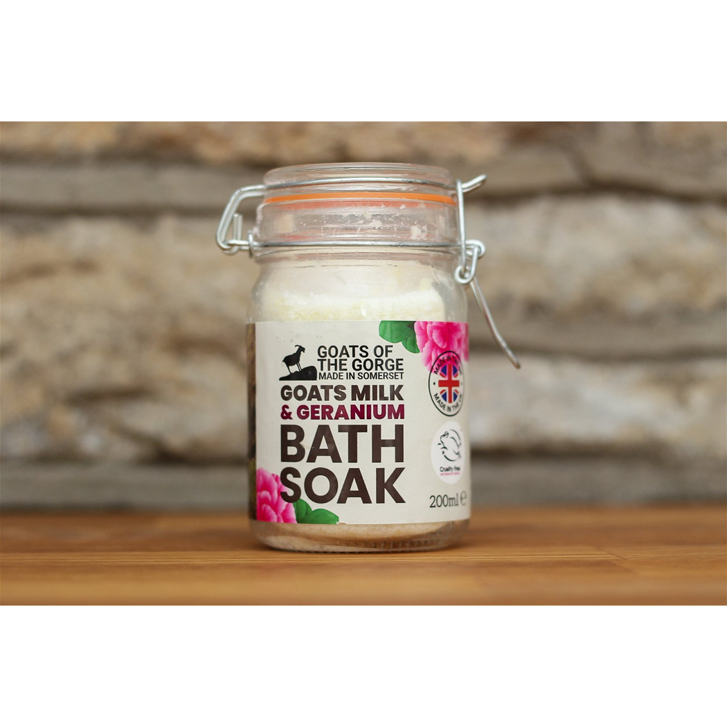 Goats Milk Geranium Bath Soak