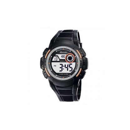 Ravel Men's 3ATM Digital Sports Black/Stone Watch RDG.14.12