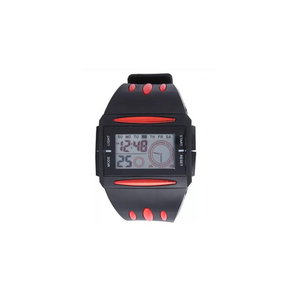 Lasika Digital Men's Sport-Casual Rubber strap Colour's Assorted Watch W-F62