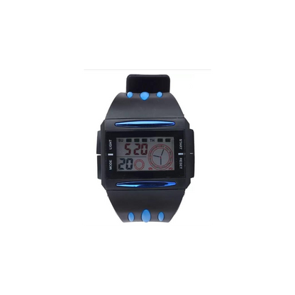 Lasika Digital Men's Sport-Casual Rubber strap Colour's Assorted Watch W-F62