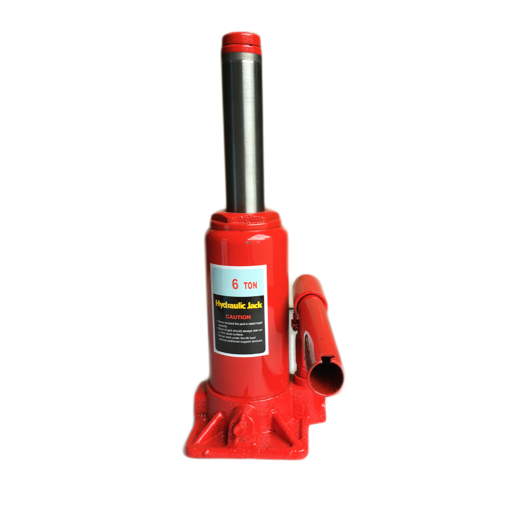 6 Ton Hydraulic Bottle Jack Red