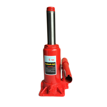 6 Ton Hydraulic Bottle Jack Red