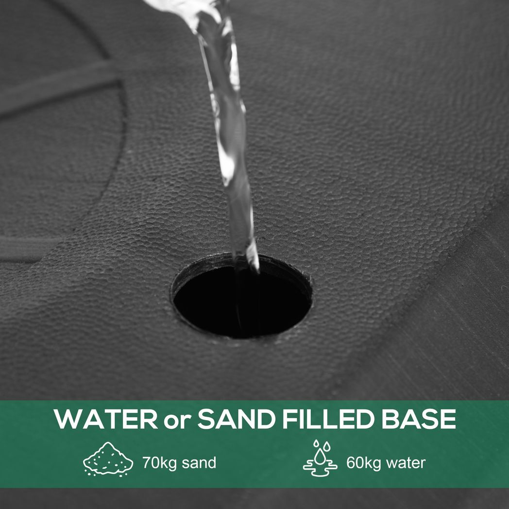 SPORTNOW Kids Adjustable Basketball Hoop and Stand w/ Wheels, 1.8-2m