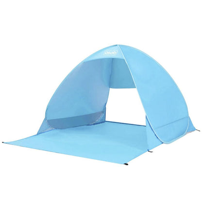 Pop Up Beach Tent Changing Room Privacy Tent Portable Family 1 Person - BLUE