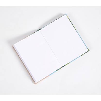 Hand Bound Tropical Fabric Diary