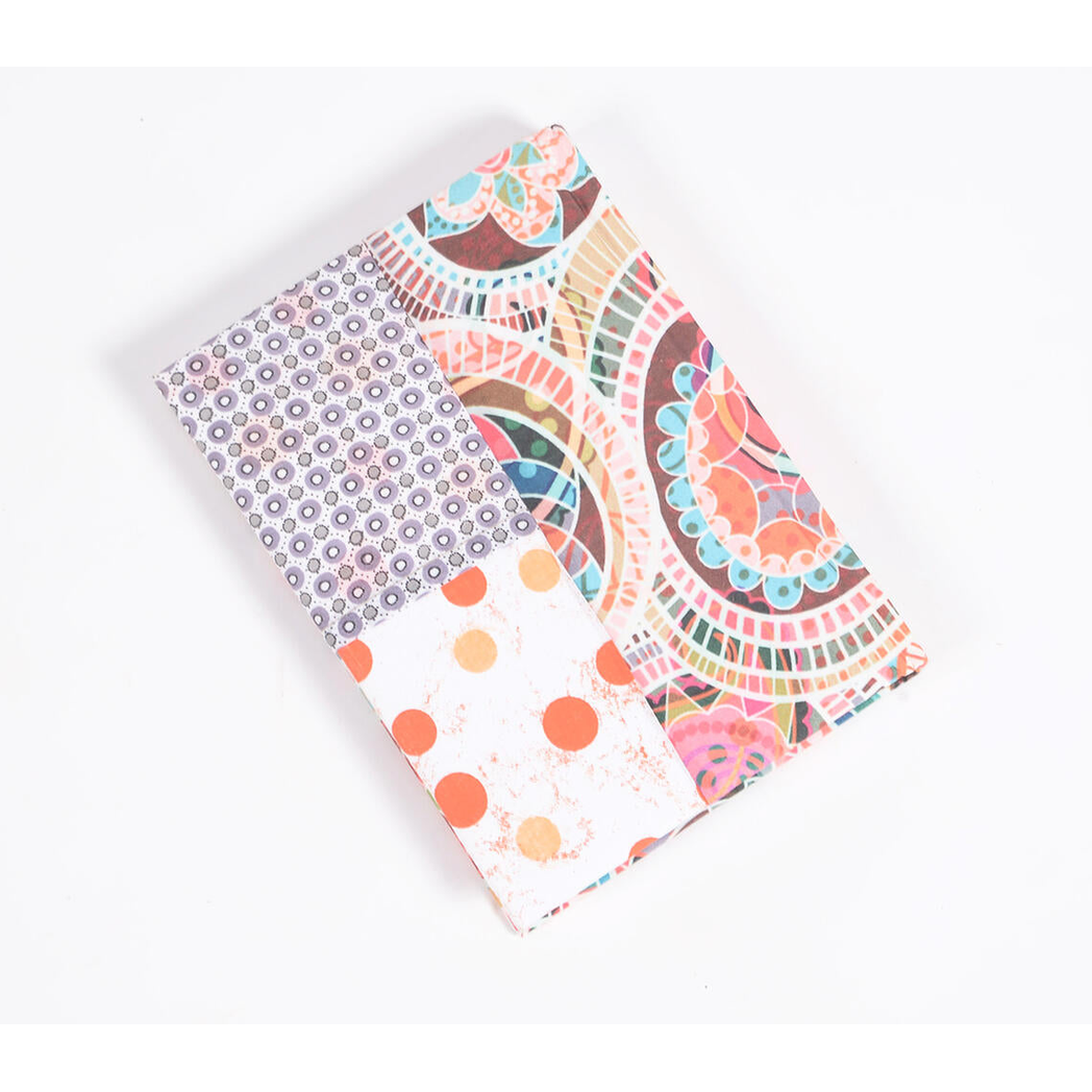 Hand Bound Repurposed Fabric Diary