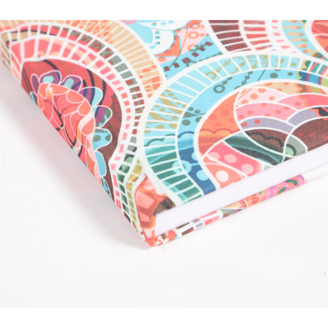 Hand Bound Repurposed Fabric Diary