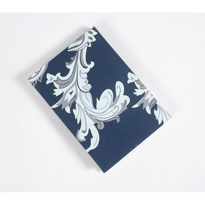 Hand Bound Fabric Diary with Tassel Bookmark