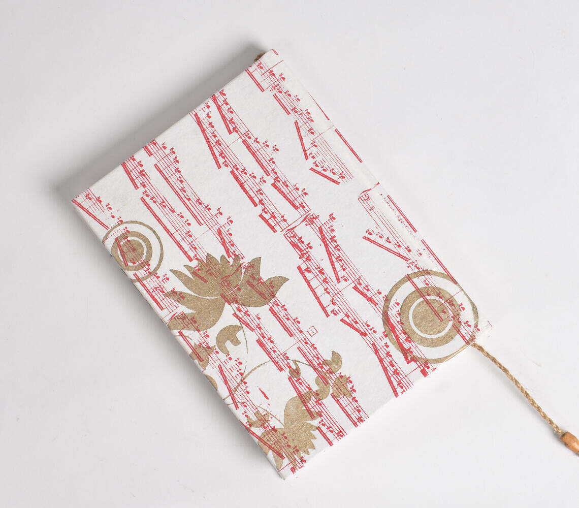 Hand Painted Abstract Butterfly Diary