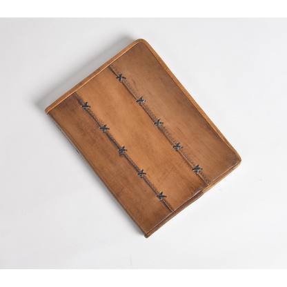 Leather Cross Stitch & Bound Diary