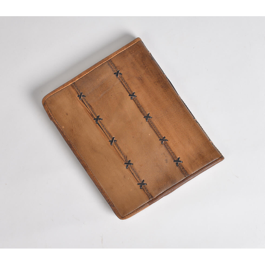 Leather Cross Stitch & Bound Diary