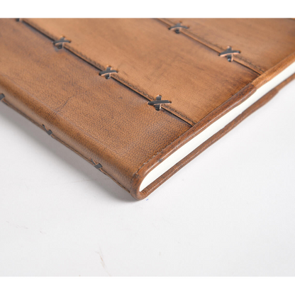 Leather Cross Stitch & Bound Diary