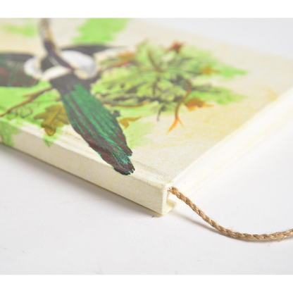 Hand Painted Bird Diary