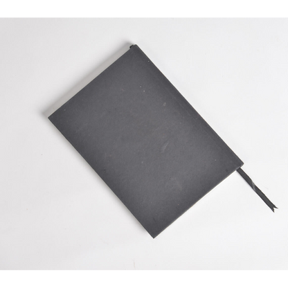 Hand Painted Noir Bird Diary