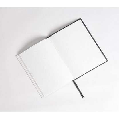 Hand Painted Noir Bird Diary