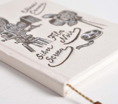 Hand Painted Noir Cinema Diary