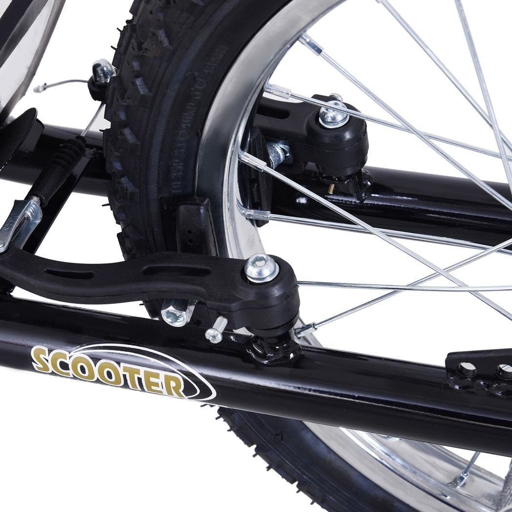 Push Scooter Girls Kids Children Stunt Bike Bicycle Adult Street Black