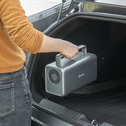 230.4Wh Portable Power Station with AC Outlets USB/PD/CAR Ports