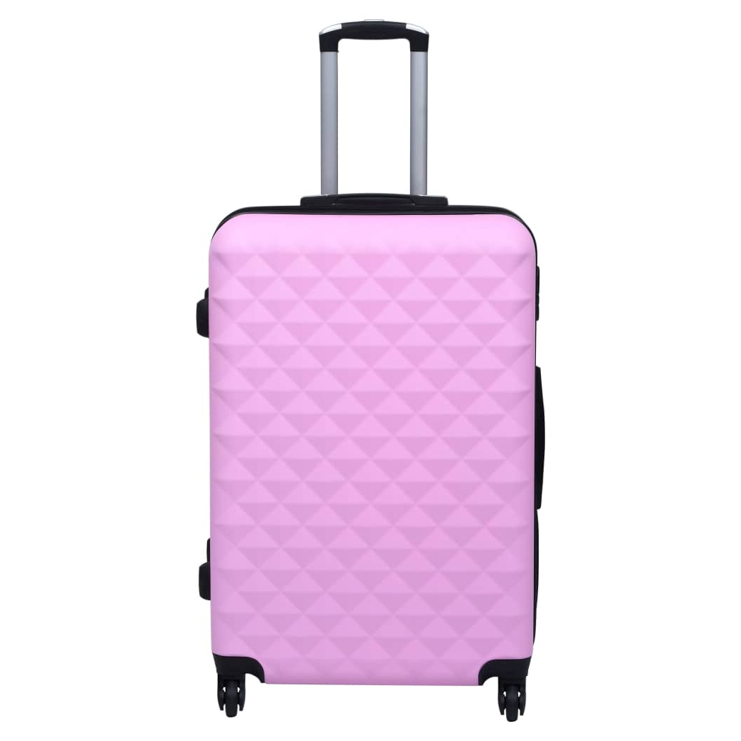 Hardcase Trolley Set 2 pcs Pink ABS