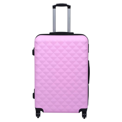 Hardcase Trolley Set 2 pcs Pink ABS