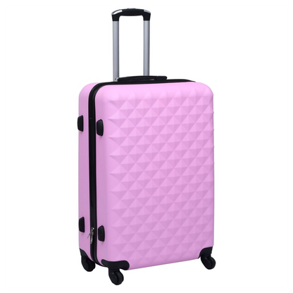 Hardcase Trolley Set 2 pcs Pink ABS