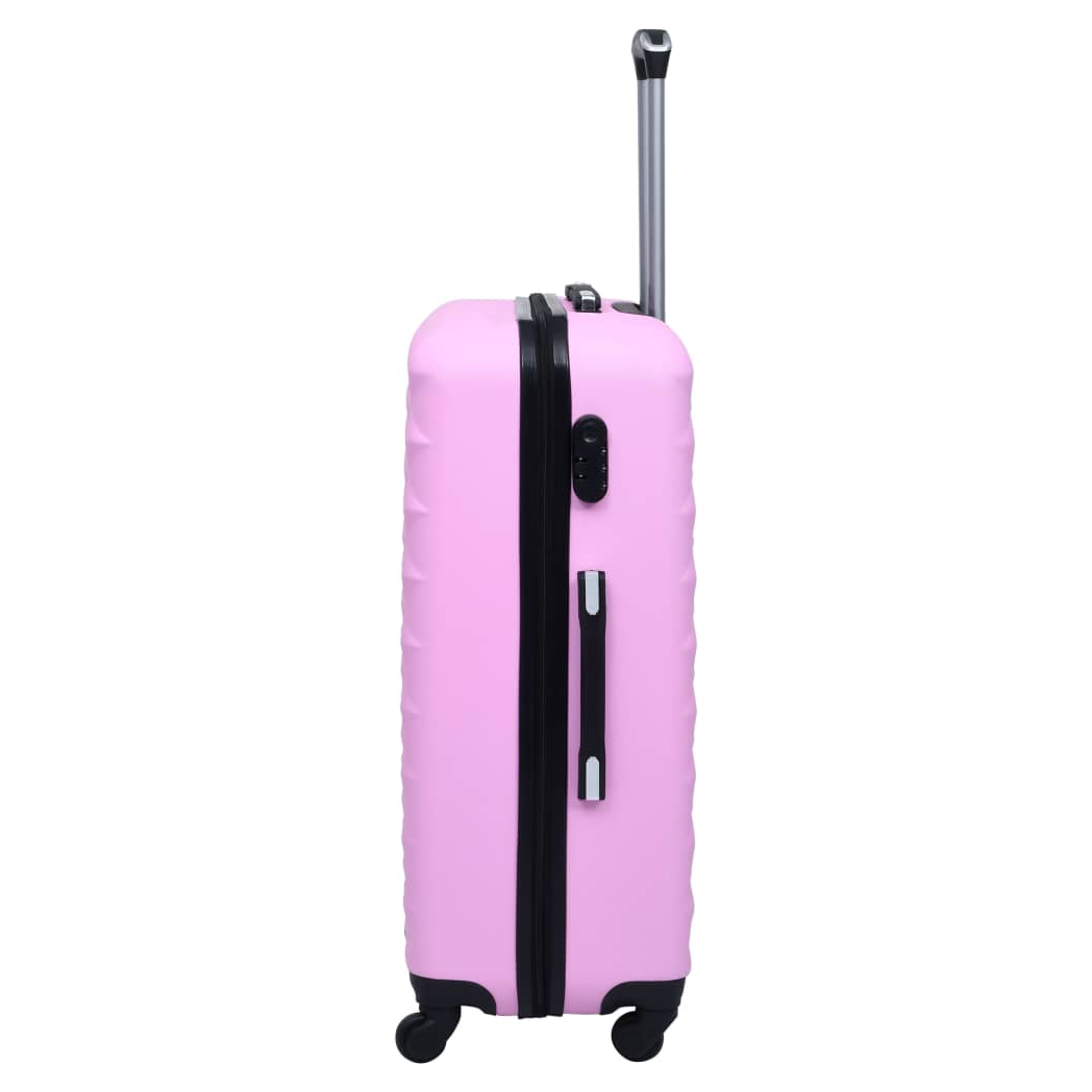 Hardcase Trolley Set 2 pcs Pink ABS