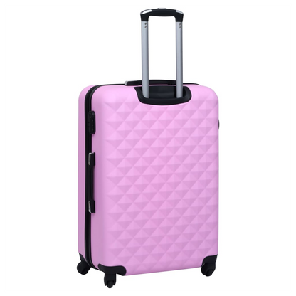 Hardcase Trolley Set 2 pcs Pink ABS