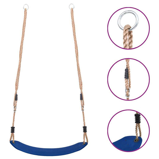 Swing Seat for Children Blue