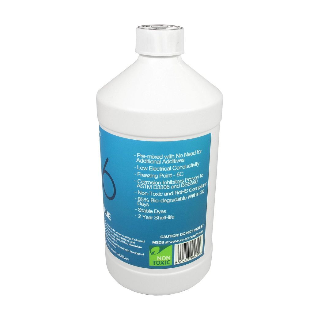 XSPC EC6 Premix Coolant - UV Blue