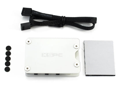 XSPC 8 Way PWM Splitter Hub - SATA Powered (White) V2