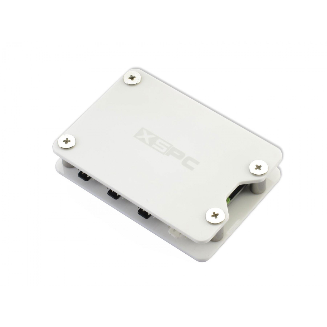 XSPC 8 Way PWM Splitter Hub - SATA Powered (White) V2