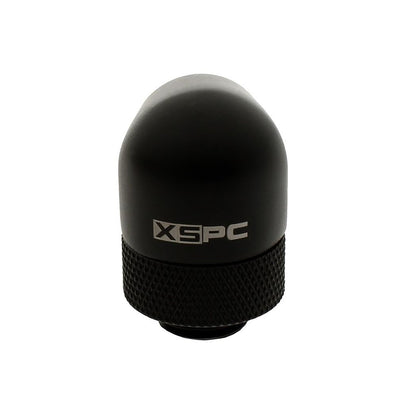 XSPC G1/4, 90 Degree Rotary Fitting V2 - Matte Black (4 Pack)