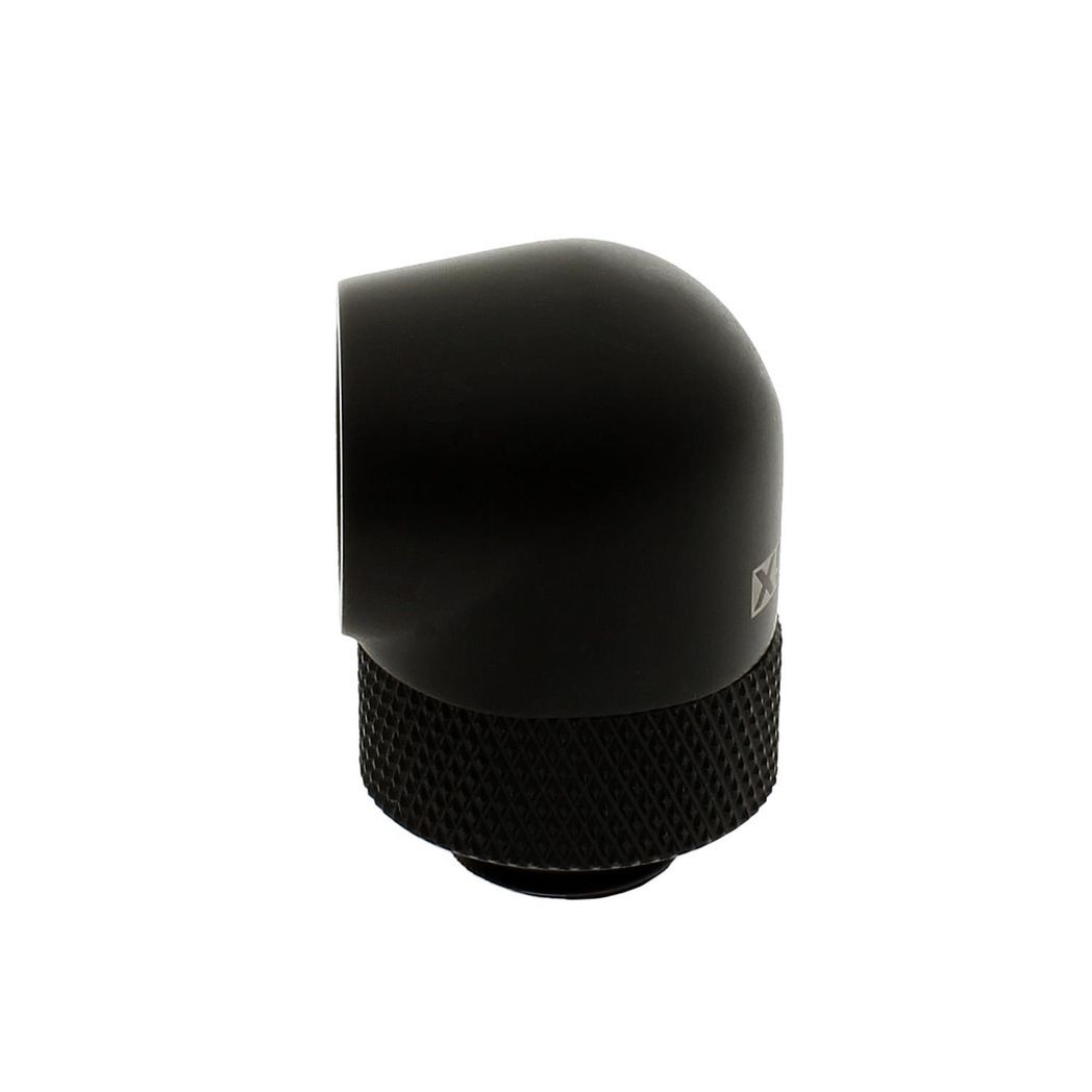 XSPC G1/4, 90 Degree Rotary Fitting V2 - Matte Black (4 Pack)