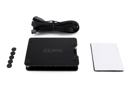 XSPC 8 Way, 3Pin, 5V, Addressable RGB Splitter Hub - SATA Powered (Black)