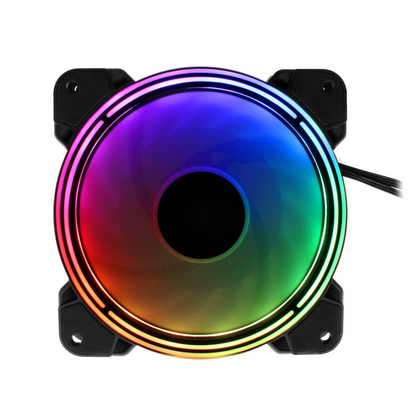XSPC RGB Series  2, PWM 800-2200RPM 5V 3Pin aRGB 120mm Fan - 3 Pack