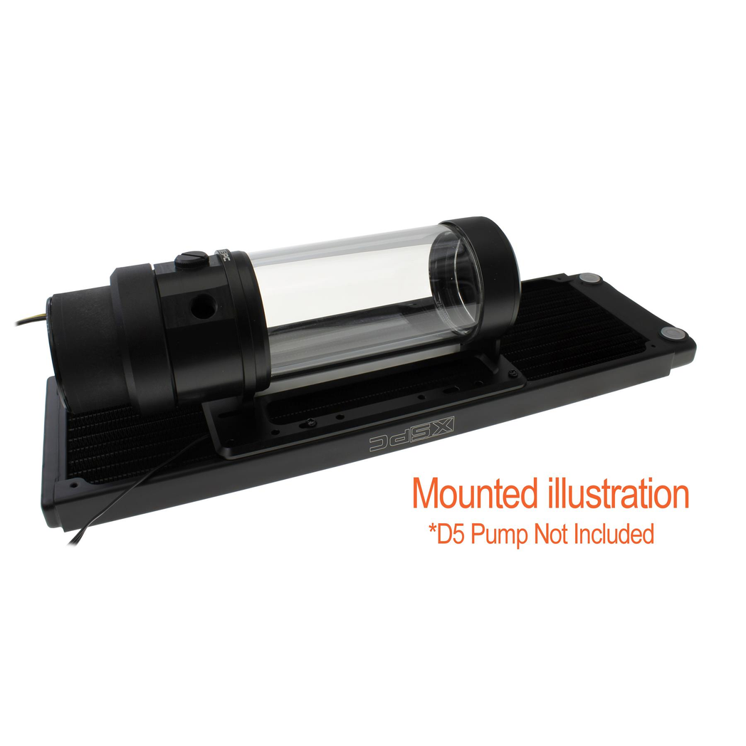 XSPC D5 Photon 170 aRGB Reservoir V3 (For D5 Pump) - Black