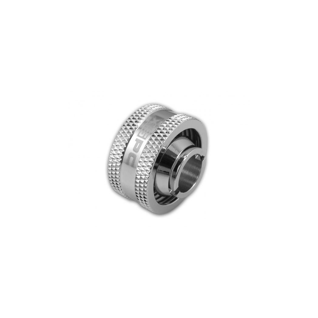 XSPC G1/4 to 1/2 ID 3/4 OD Compression Fitting V2 - Chrome (8 Pack)