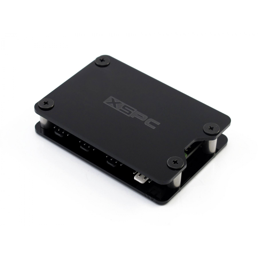 XSPC 8 Way PWM Splitter Hub - SATA Powered (Black) V2