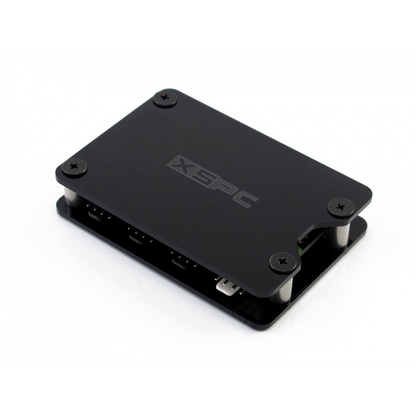 XSPC 8 Way PWM Splitter Hub - SATA Powered (Black) V2