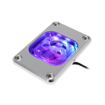 XSPC RayStorm EDGE aRGB CPU Waterblock AMD AM4 / AM5 - Silver