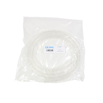 XSPC 13/10mm (3/8 ID, 1/2 OD) FLX DEHP Free Tubing, 2m (Retail Coil) - CLEAR