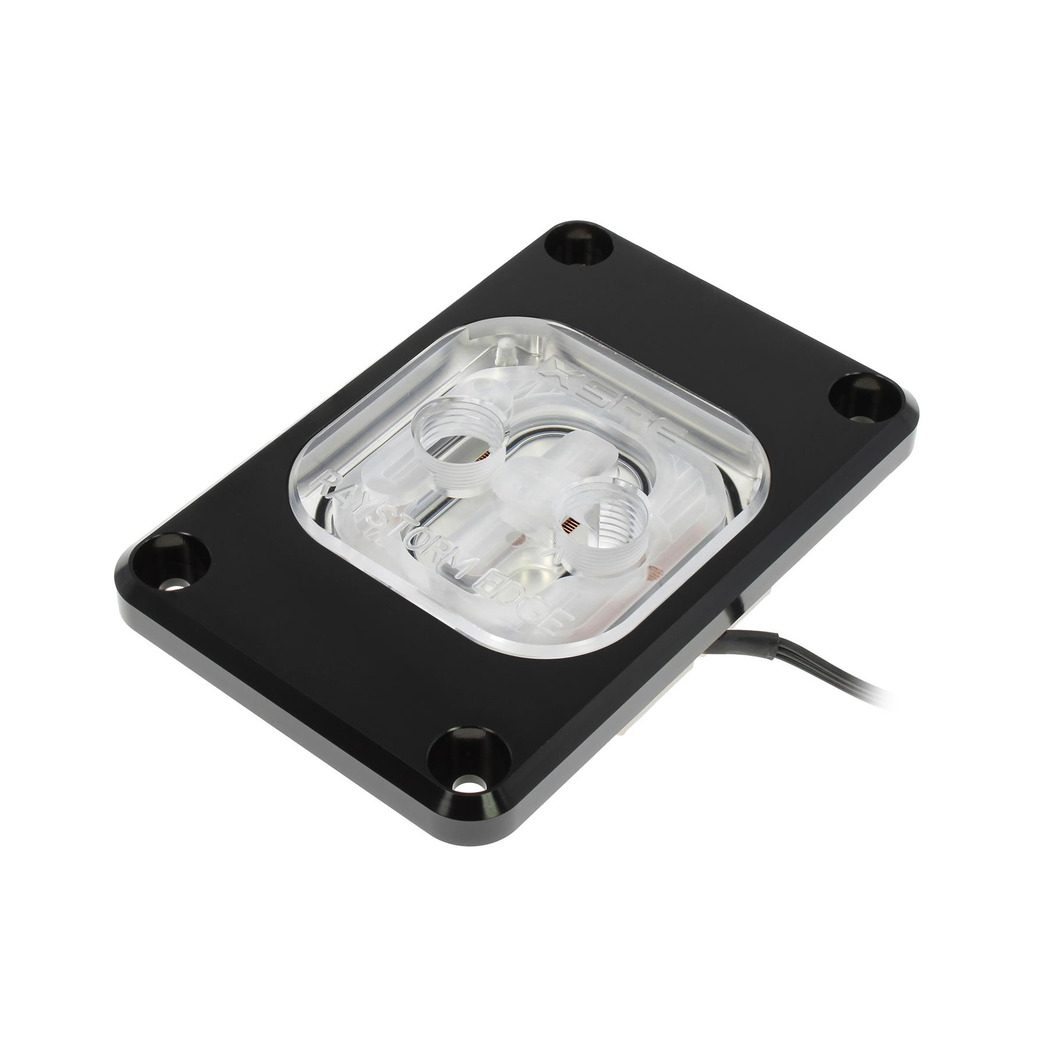 XSPC RayStorm EDGE aRGB CPU Waterblock AMD AM4 / AM5 - Black