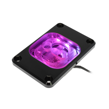 XSPC RayStorm EDGE aRGB CPU Waterblock AMD AM4 / AM5 - Black