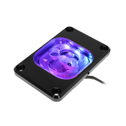 XSPC RayStorm EDGE aRGB CPU Waterblock AMD AM4 / AM5 - Black
