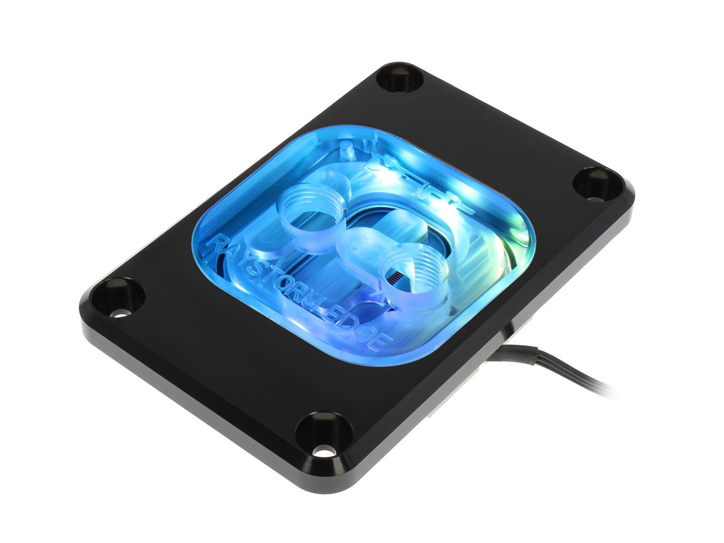 XSPC RayStorm EDGE aRGB CPU Waterblock AMD AM4 / AM5 - Black