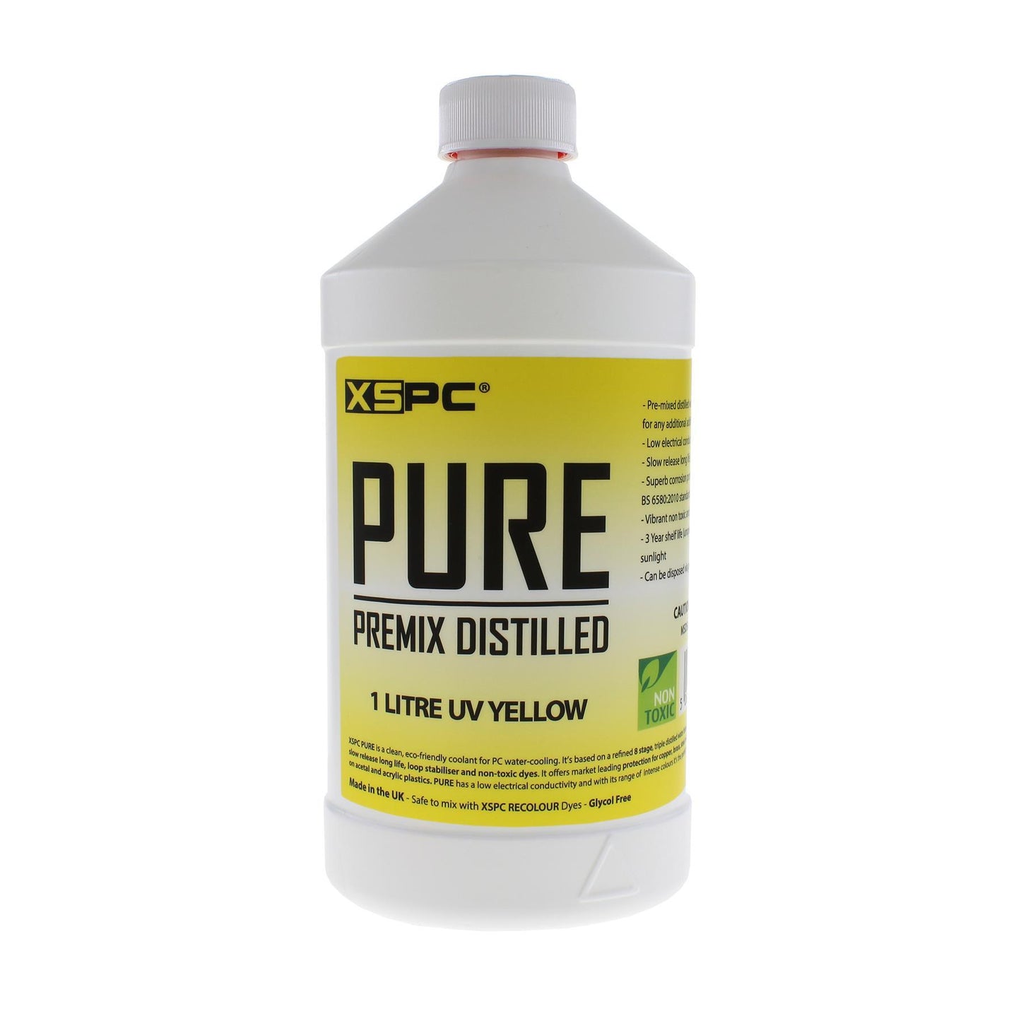 XSPC PURE Premix Distilled Coolant - UV Yellow