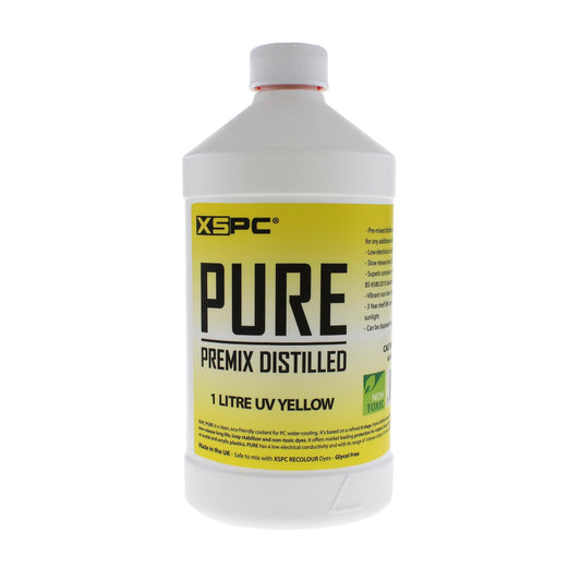 XSPC PURE Premix Distilled Coolant - UV Yellow